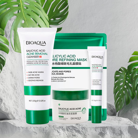 BIOAQUA COMBO SALICILICO 4 PRODUCTOS