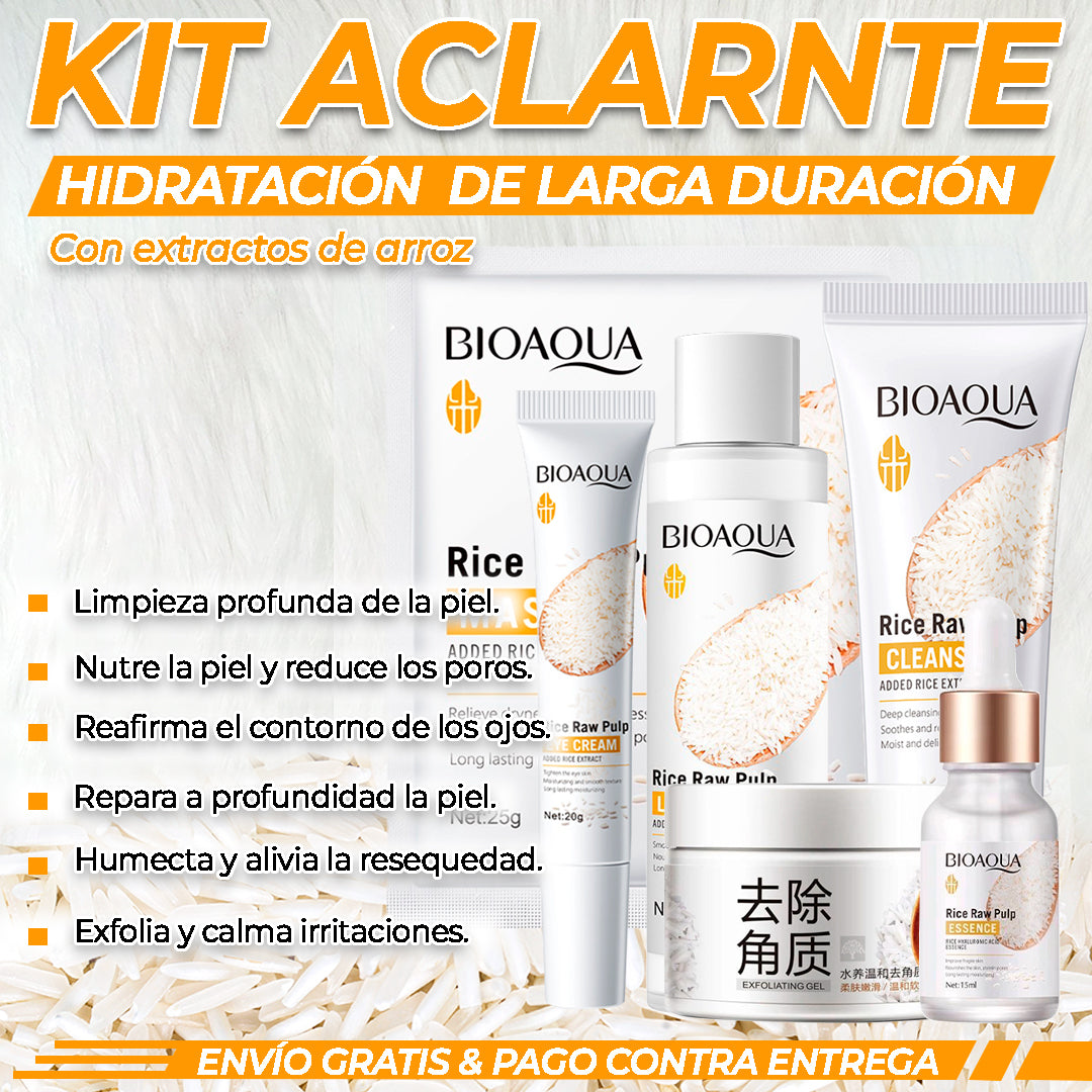 COMBO ARROZ X 6 CON EXFOLIANTE