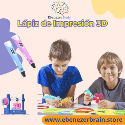 ¡Da vida a tus ideas con el lápiz 3D: Imagina, Crea y Diseña sin Límites!